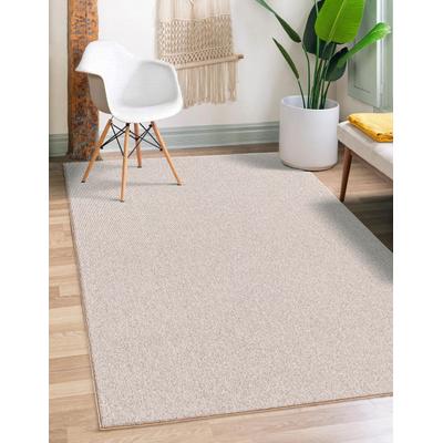 Teppich THE CARPET "Natal", beige, B:80cm H:5mm L:150cm, Polypropylen, Teppiche, Teppich, Wohnzimmer Teppich robust Filz-Rücken