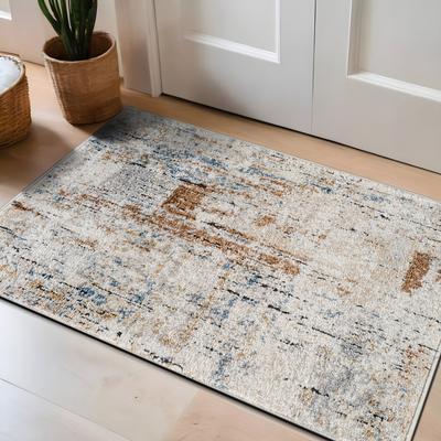 World Rug Gallery Multi-Tonal Abstract Area Rug