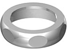 Dornbracht Ueberw-Mu. G1 1/4 GV - messing 092330015-09 ET 092330015 1 1/4" Messing (23kt Gold)