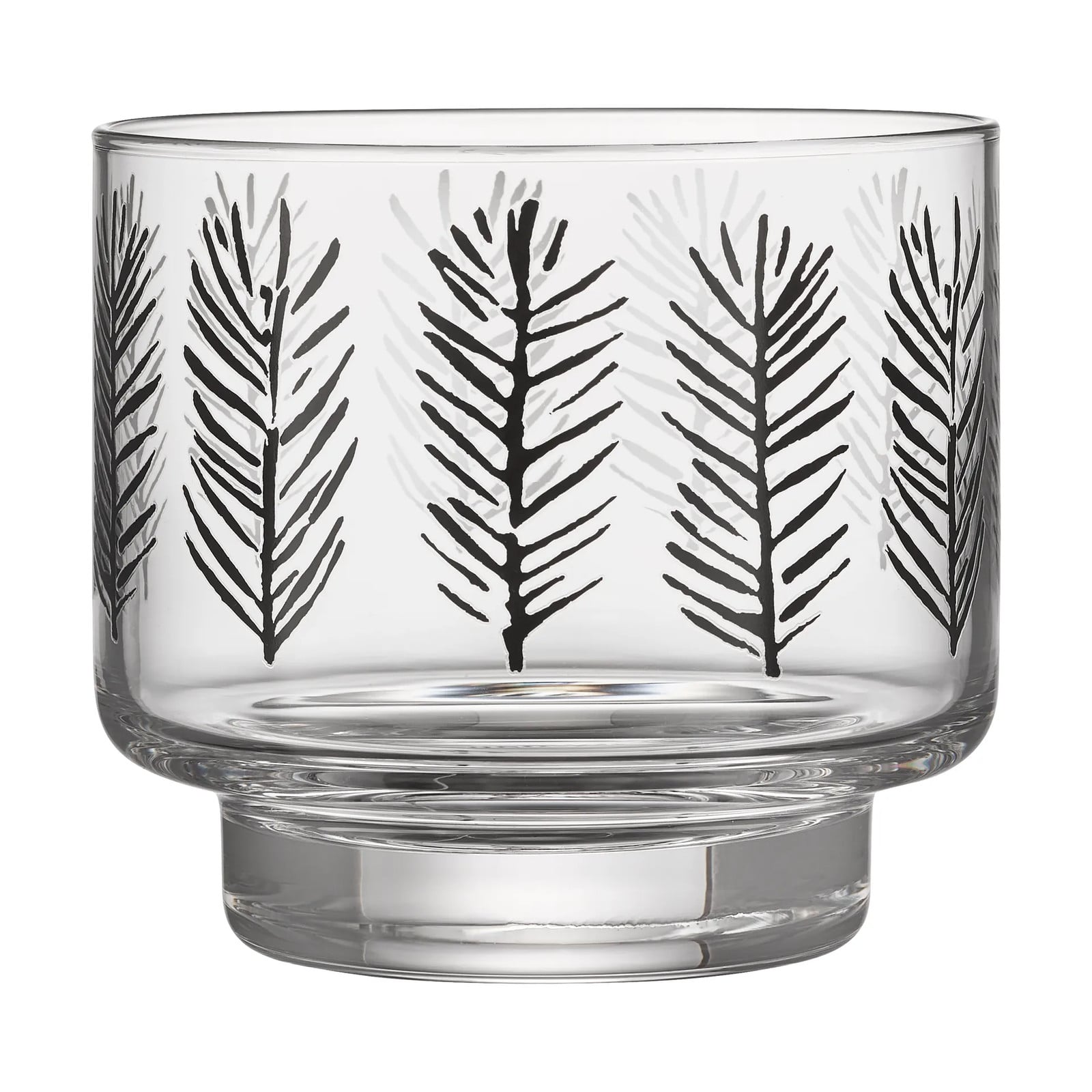 Muurla Teemu Järvi x Muurla waxinelichthouder Spruce branches Ø9x8 cm