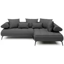 Ecksofa Seledo Stoff Graphite