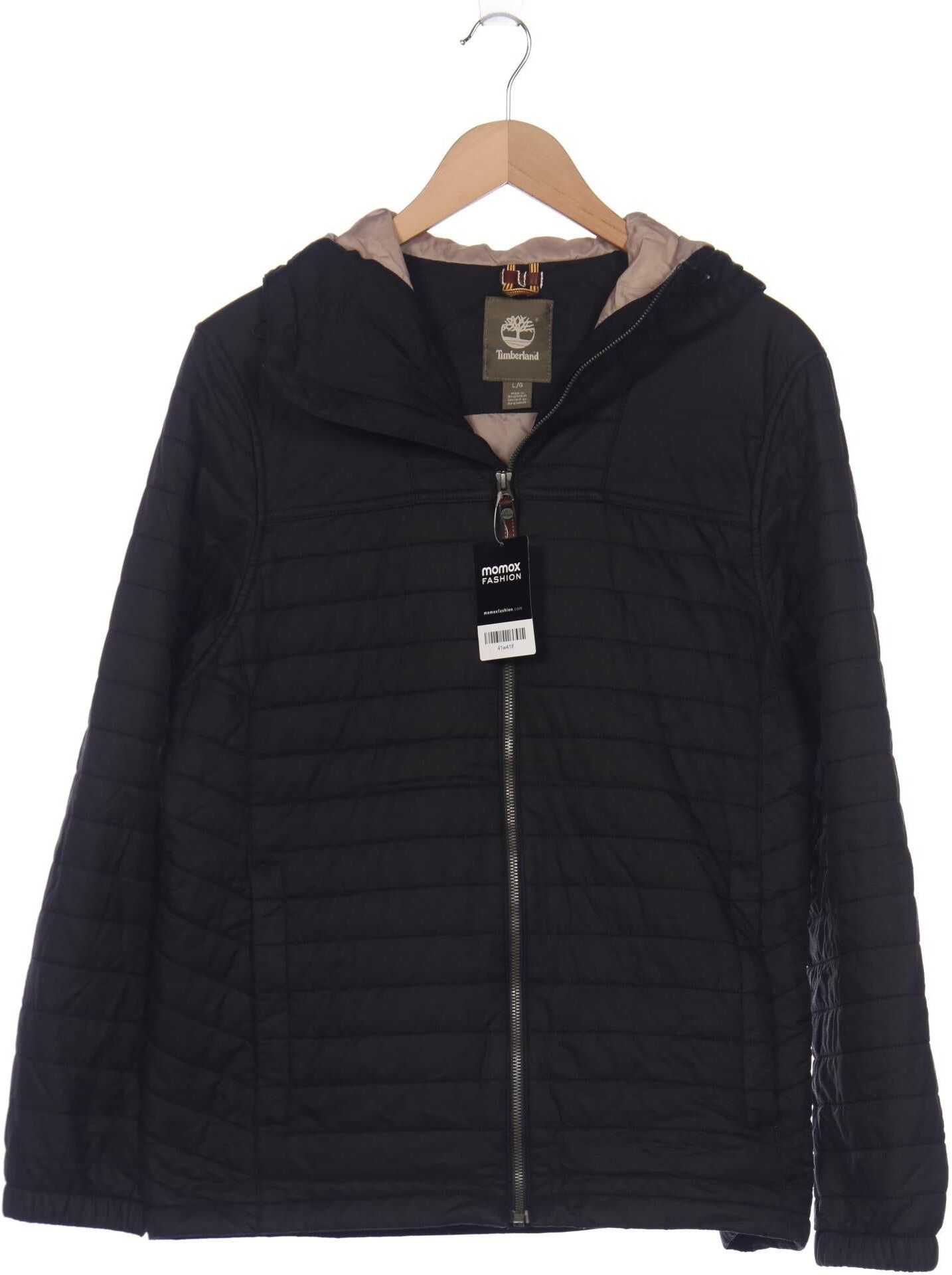 Timberland Herren Jacke, Schwarz, Gr. L, Synthetik - Second Hand