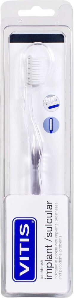 Vitis implant sulcus/sulcular Zahnbürste 1stk