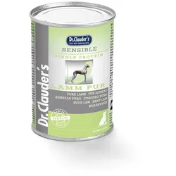 Dr. Clauder Sensible Lamm pur 6x400 g