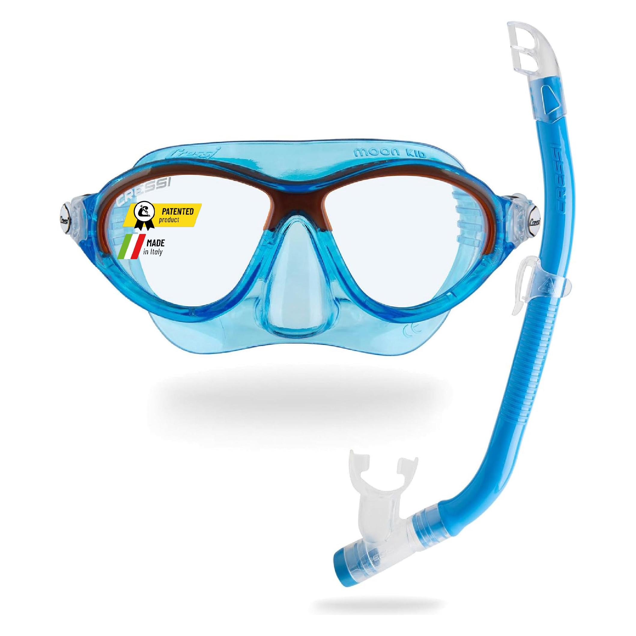 Cressi Moon + Top Schnorchel-Kombiset (DM200285)