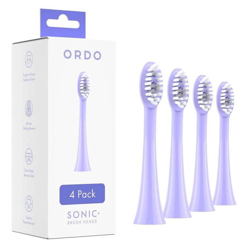 Ordo Sonic+ Bürstenköpfe 4er violet (4x) (SP-BRH-PV-PCK4)
