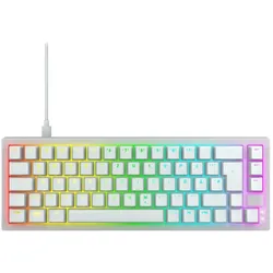 CHERRY xtrfy K5V2 Compact (DE, Kabelgebunden), Tastatur, Weiss