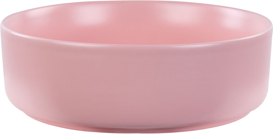 Latitude Run Athar 15 mm L x 15 mm W Ceramic Oval Sink Pink 15mm W