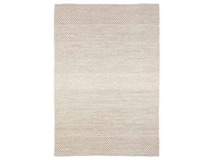 FLECKERLTEPPICH BAUMWOLLE NATUR KELIM SANDY MELIERT