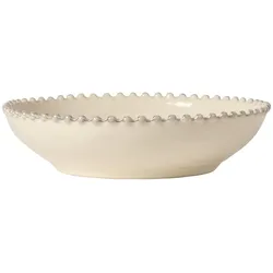 Costa Nova Pearl tiefer Teller Ø23 cm creme Steinzeug