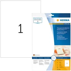 Herma 10er-Pack Inkjet-Folien-Etiketten »8964« transparent