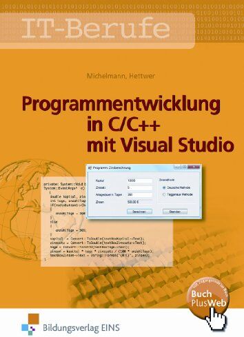 Rolf Hettwer - Programmentwicklung in C/C++ mit Visual Studio. Lehr-/Fachbuch - Preis vom 10.10.2026 11:48:34 h