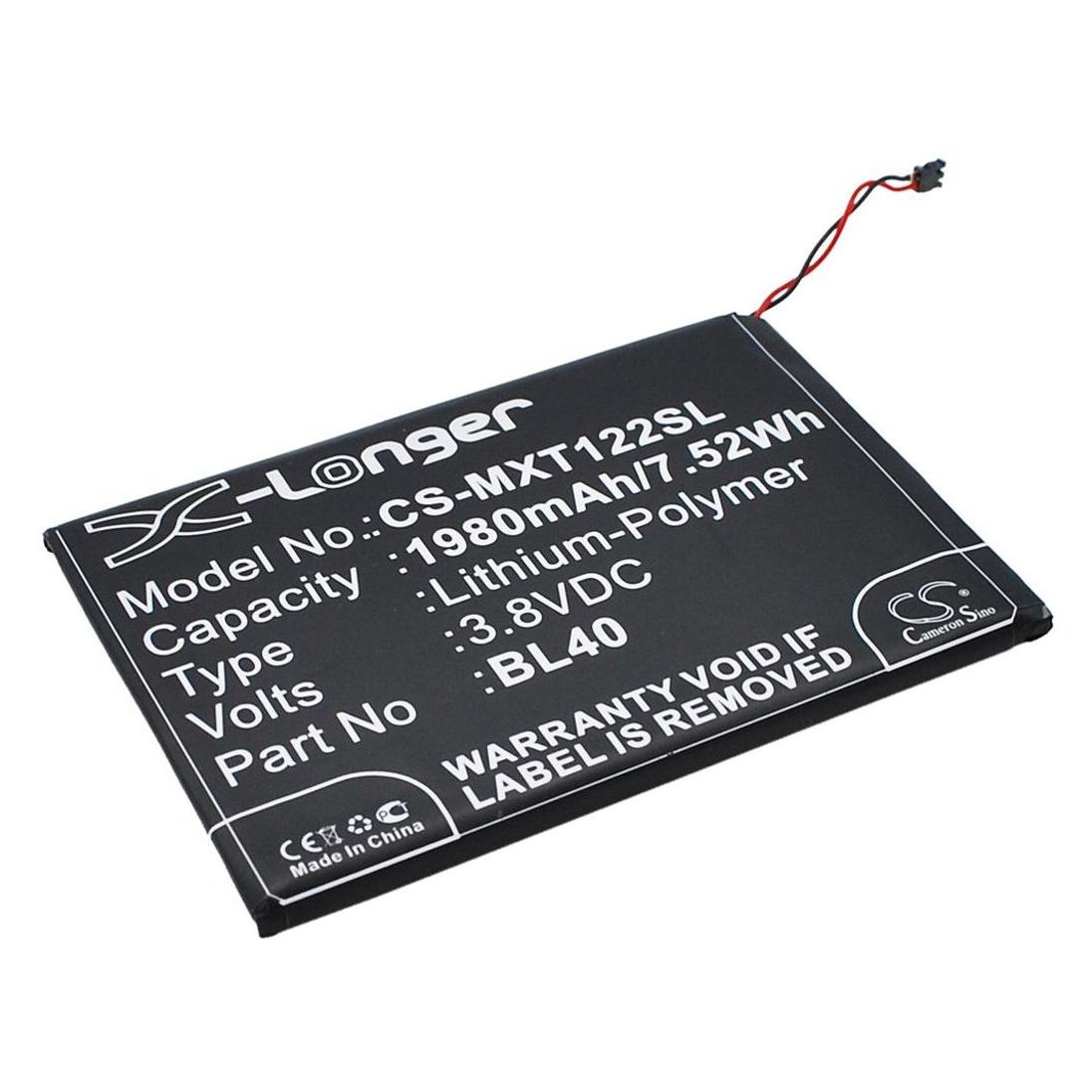 NoName Battery for Motorola Moto E etc (MXT122SL)