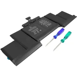 Avizar 11,36V Akku MacBook Pro 15" A1398 (8755 mAh), Notebook Akku, Schwarz