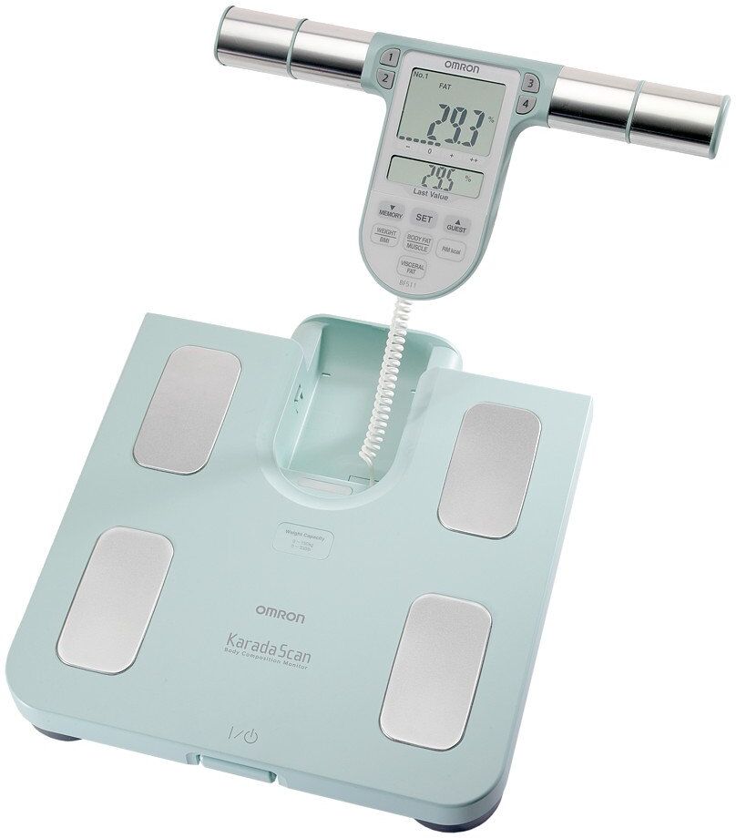 Omron BF 511 Körperfettwaage türkis 1stk