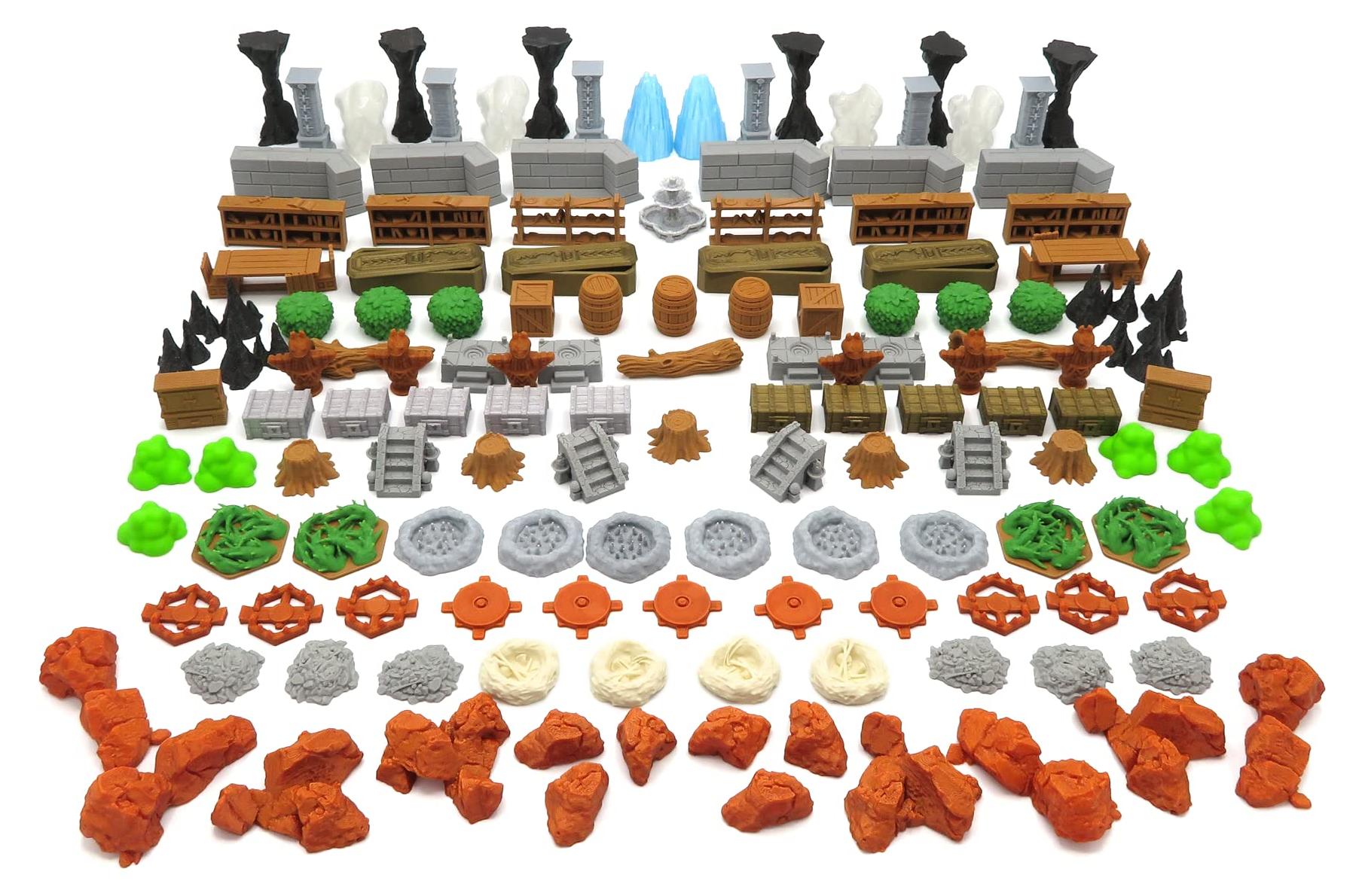Szenografie-Set für Gloomhaven, 139 Teile, GHVN035