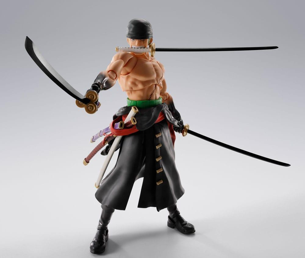 Bandai Tamashii Nations S.H.Figuarts Roronoa Zoro The King of Hell actiefiguur, 15 cm