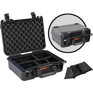 YPC Transportkoffer Xplorer Case M, abschließbar, Kunststoff, mit Polstertrenner, wasserdicht (IP67), 40,3 x 16,5 x 33cm
