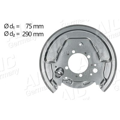 Aic Spritzblech, Bremsscheibe [Hersteller-Nr. 58833] für Toyota