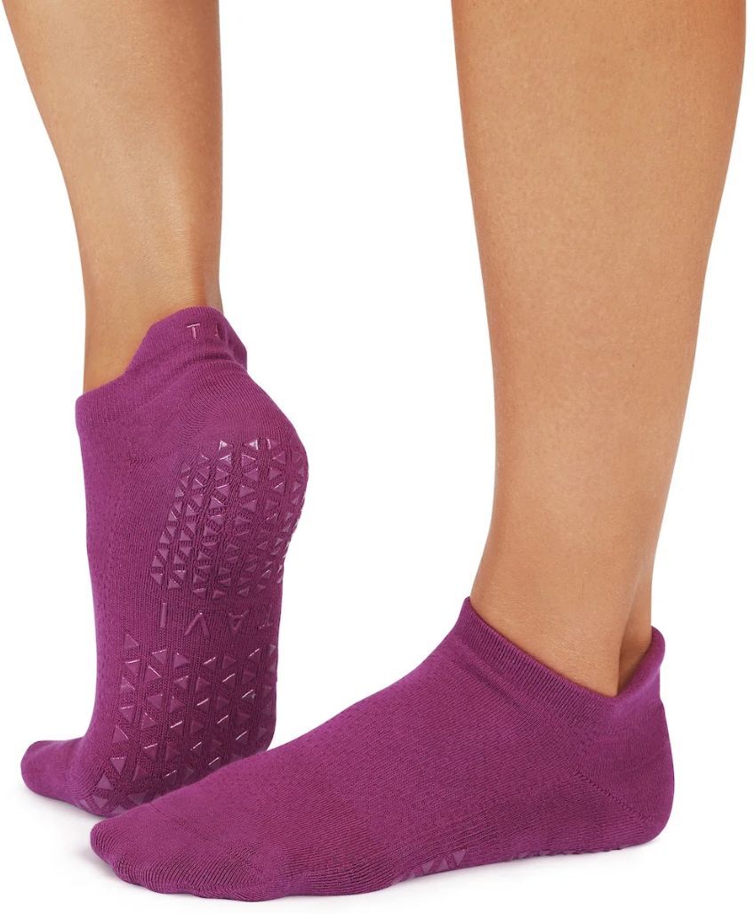 TAVI Calzini Antiscivolo senza apertura Viola Medium (39-42,5)
