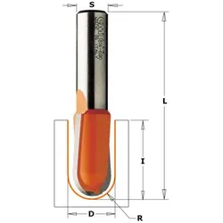 CMT, Fräser, 914.190.11 19 mm konvexer Radiusfräser R=9,5 Schaft 8 mm