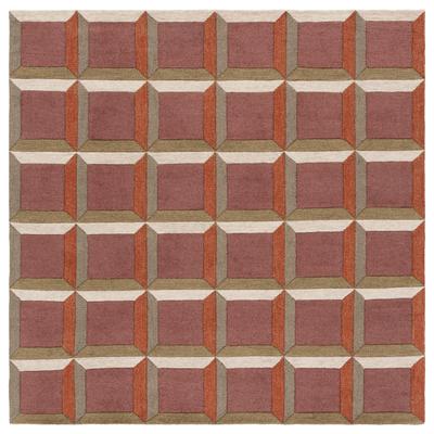 SAFAVIEH Handmade Genre Helouisa Mid-Century Modern Wool Rug