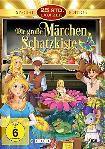 Die große Märchen Schatzkiste [6 DVDs] - Preis vom 09.10.2026 07:28:09 h