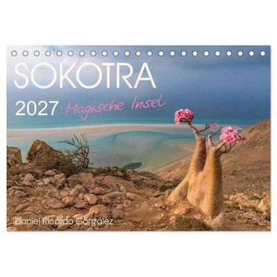 SOKOTRA - Magische Insel (Tischkalender 2027 DIN A5 quer), CALVENDO Monatskalender