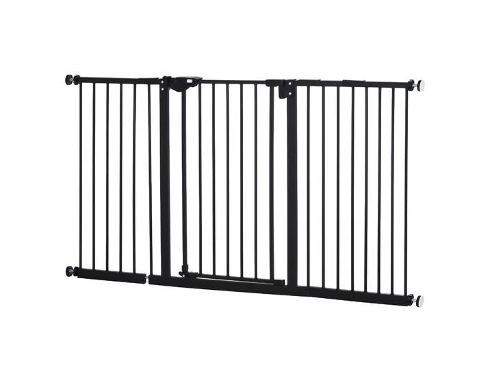 Barrière de sécurité extensible PawHut pour portes 74-147,5x76,2 cm