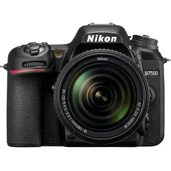 Nikon D7500 Kit (18 - 140 mm, 21.51 Mpx, APS-C / DX), Kamera, Schwarz