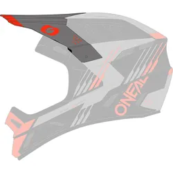 Oneal Ersatz Schirm Backflip Striker V.23 - schwarz-grau-rot