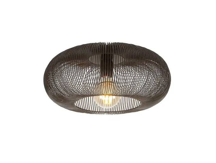 Ylumen Plafondlamp Copper Twist Ø 43 cm zwart