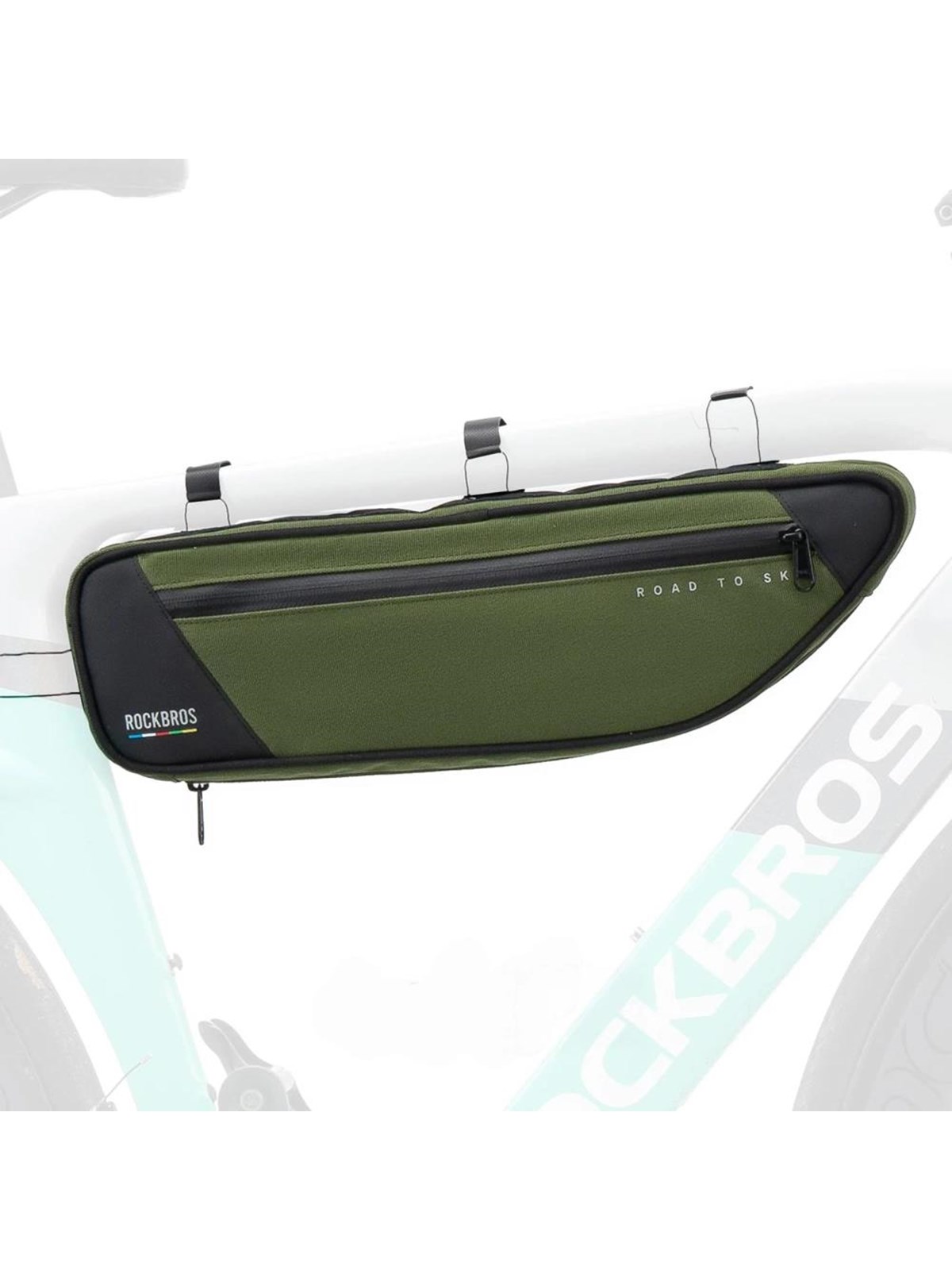 Rockbros TL003 ROAD TO SKY 2L Frame Bag Waterproof - Green