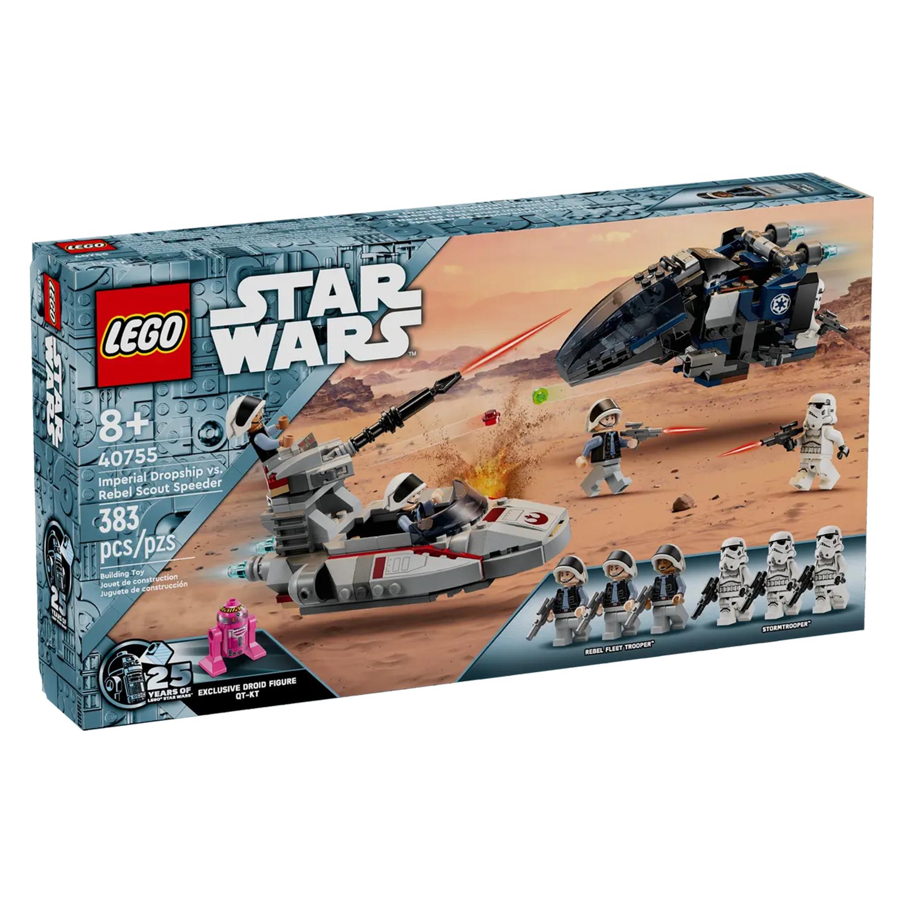 LEGO Imperial Dropship vs. Rebel Scout Speeder (40755, LEGO Star Wars) (40755)