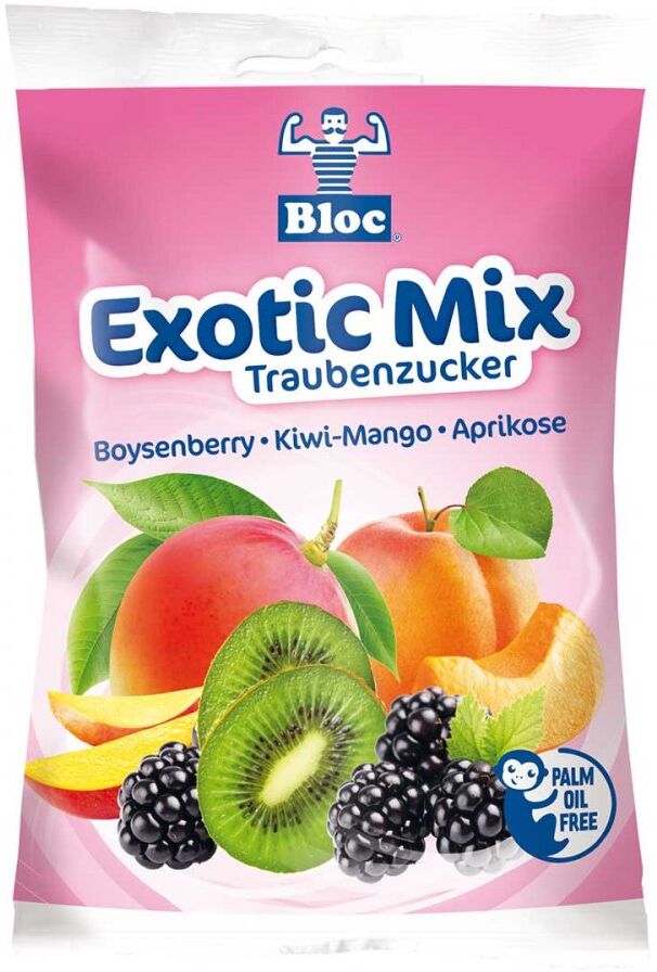 Bloc Traubenzucker Exotic Beutel