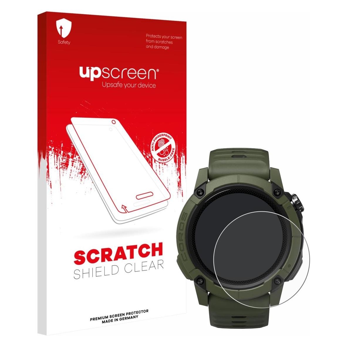 upscreen Schutzfolie für Coros NOMAD Displayschutz Displayschutzfolie Folie Klar Transparent (2860561)