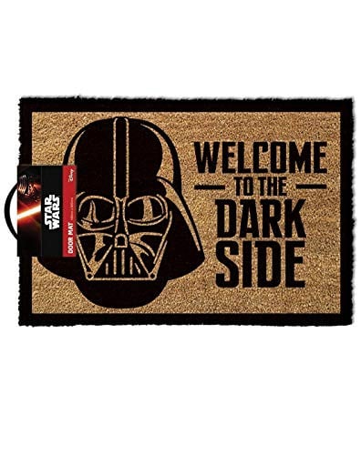 Star Wars Welcome To The Dark Side Deurmat bruin-zwart