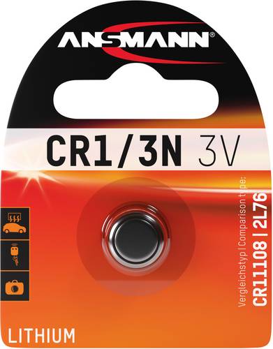 Ansmann Knopfzelle CR1/3N 3 V 1 St. Lithium CR1110