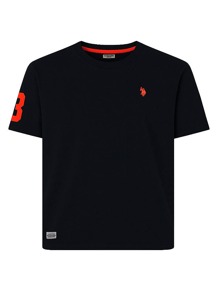 U.S. Polo Assn. Shirt in Schwarz - S