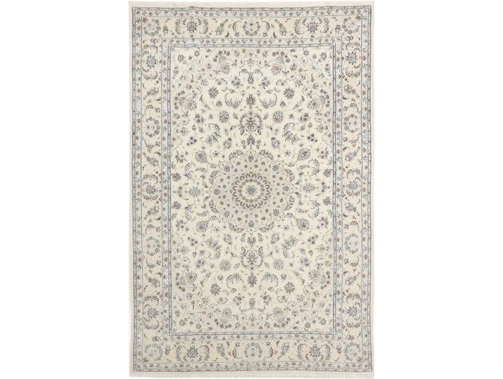 Nain 9La Teppich 195x292 Handgeknüpft Orientteppich Perserteppich Wolle mit Seide
