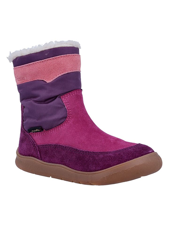 Richter Shoes Leder-Barfußschuhe "Samy" in Lila - 26