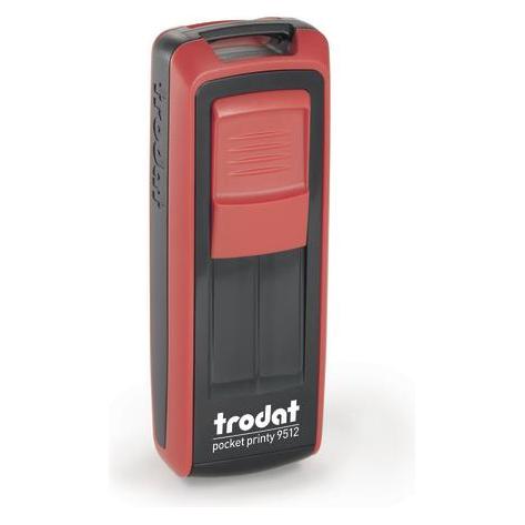 Trodat Pocket Printy 9512 Schwarz Rot (149168)