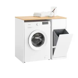 WASCHMASCHINENSCHRANK Weiß