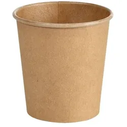 1000x DUNI Becher 12 cl Braun