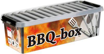 BBQ-Box Sunware Q-line, 9,5 l, inkl. Einsatz für Kleinteile