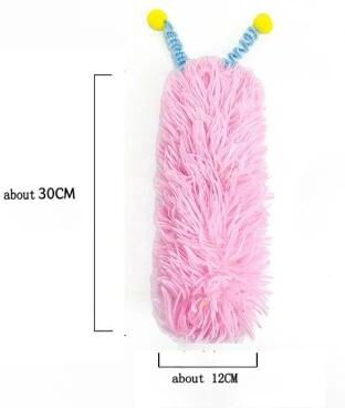 Inspire Select Catnip Plush Insect Pillow Toy Soft Interactive Chew & Kick Toy For Cats pink