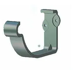 Rinnenhalter starr für lotrechtes Traufbrett RG 100
