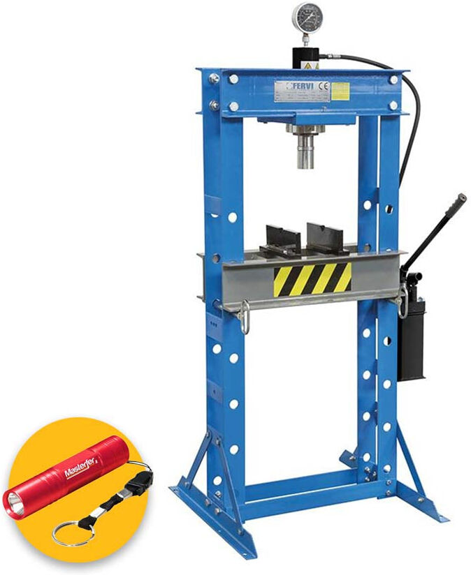 Fervi P001/30 Pressa manuale idraulica 30T