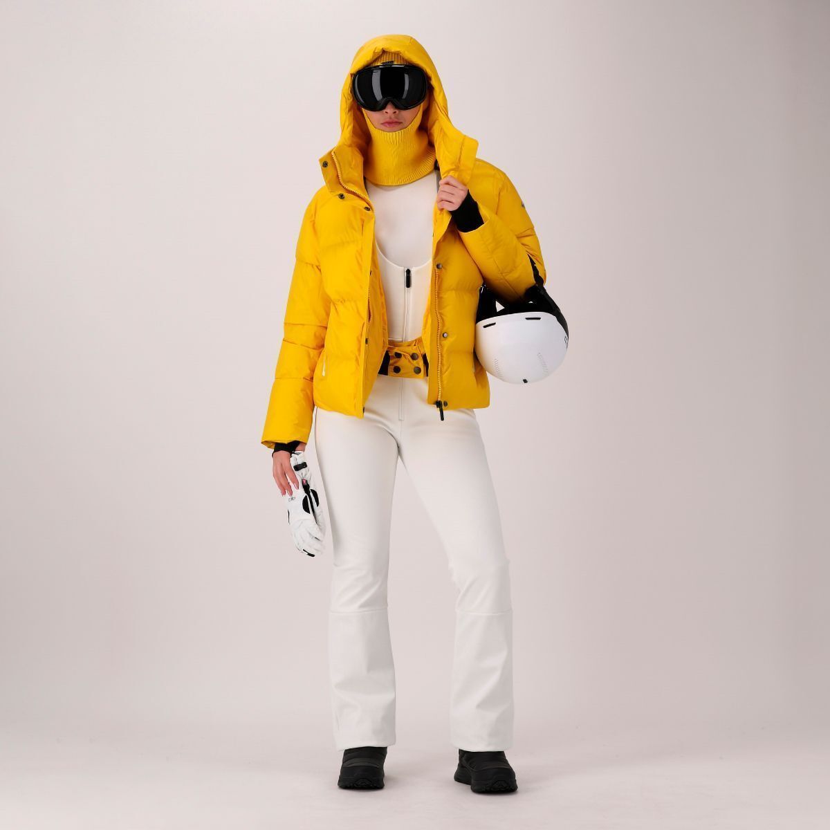 CMP Woman Ski Ski Jacket FIX Hood gold (R441) 36 36W0126-R441-36