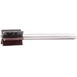 PFERD TOOLS Korund Fächerschleifer F Ø 15x20mm Schaft-Ø 6 mm Länge 60 mm Lamellen 6x2 Lamellen A150 - 44403251